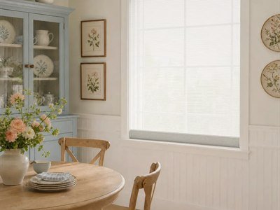 Daylight Dual Cell Motorized Cellular Shades detail view 4