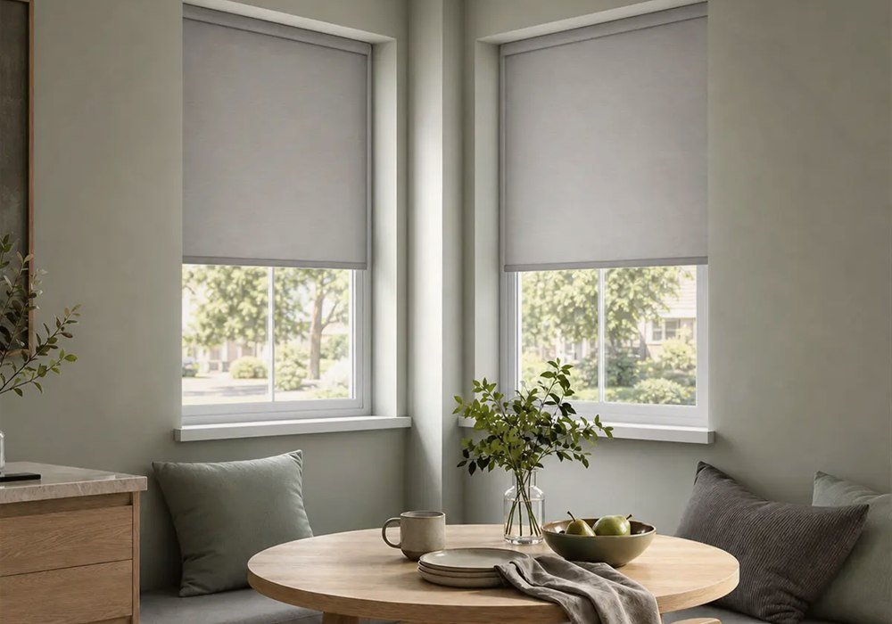 Nightfall Triple Layer Blackout Roller Shades