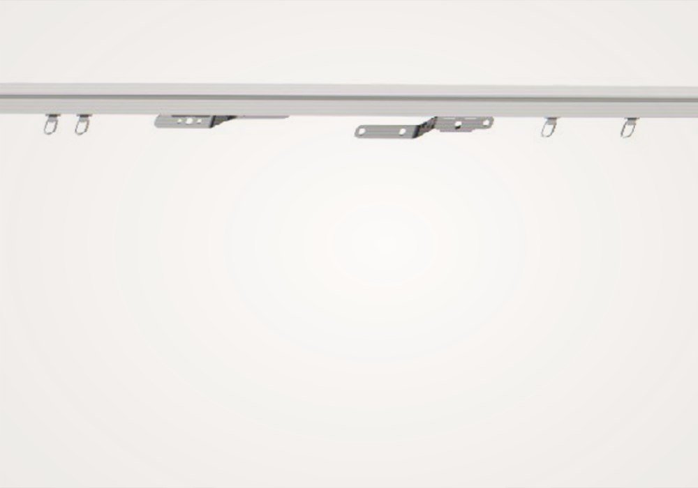 Slimline Recessed Motorized Curtain Track