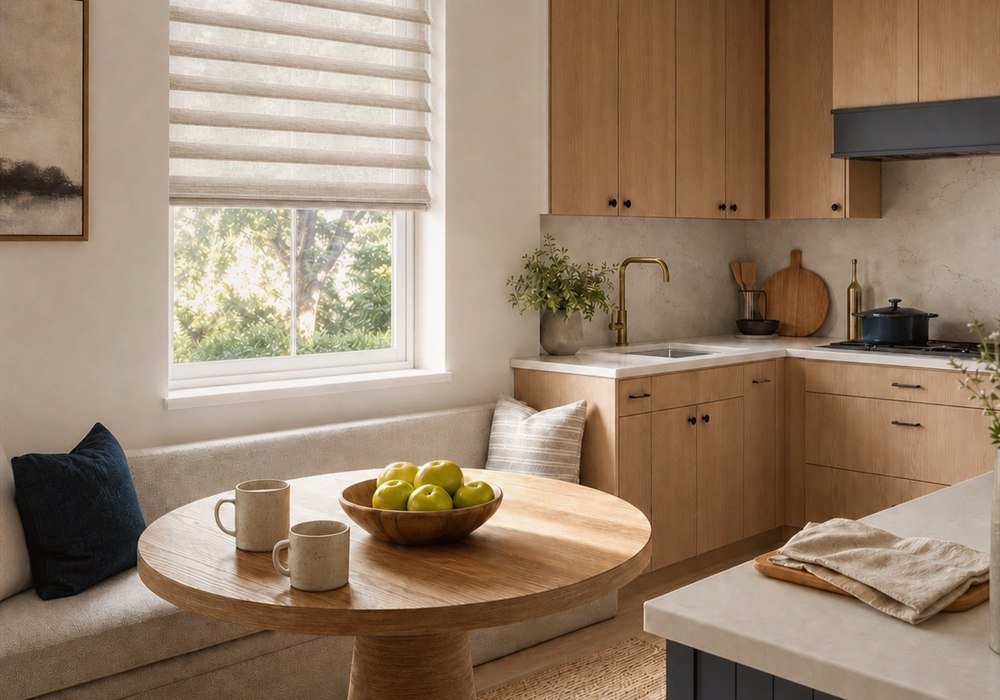 Textura Dual Light Motorized Sheer Shades